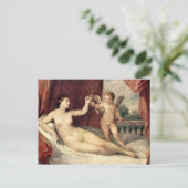  kunst - Venus & Cupid - Reni Briefkaart (Staand voorkant)