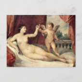  kunst - Venus & Cupid - Reni Briefkaart (Voorkant)