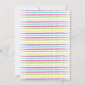 Kunst Verf Verjaardag Kaart (Achterkant)