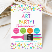 Kunst Verjaardag Zet de Kunst in Feest Kaart