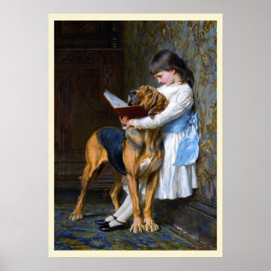  kunst verplicht onderwijs door Briton Riviere Poster (Voorkant)