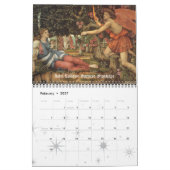  Kunst, Victoriaans Era Angels Kalender (Feb 2027)