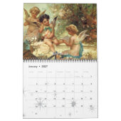  Kunst, Victoriaans Era Angels Kalender (Jan 2027)