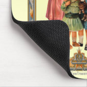  Kunst Victoriaans Kinderen Mousepad Muismat (Hoek)