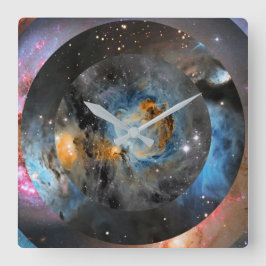 Kunst Vierkante Klok