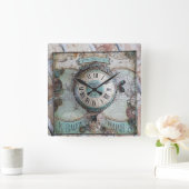  kunst vierkante klok (Huis)