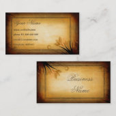  kunst visitekaartje (Voorkant / Achterkant)