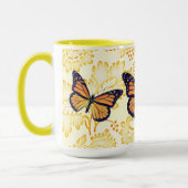 Kunst Vlinder Mok Cup (Links)