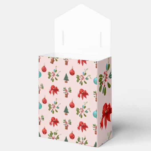 Kunst vol kerstsfeer Favorietenbox Bedankdoosjes (Geopend)