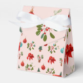 Kunst vol kerstsfeer Favorietenbox Bedankdoosjes (Voorkant Zijde)