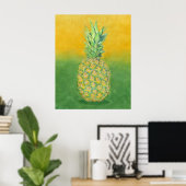 Kunst voor ananas poster (Thuiskantoor)