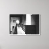 Kunst voor architectonische fugue canvas afdruk (Voorkant)