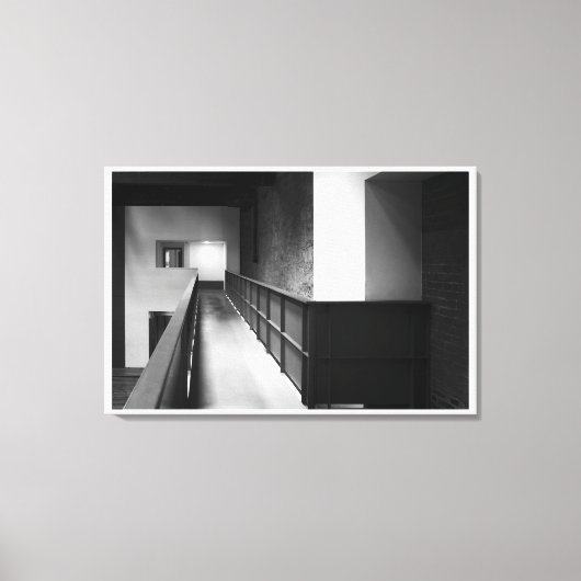 Kunst voor architectonische fugue canvas afdruk (Voorkant)