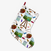 Kunst voor artistieke Studio Biedt kerstcadeau Grote Kerstsok (Voorkant (Hangend))