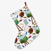 Kunst voor artistieke Studio Biedt kerstcadeau Grote Kerstsok (Achterkant (Hangend))