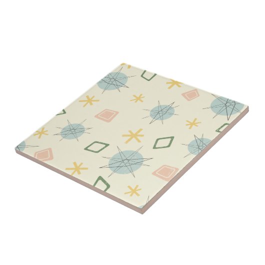 Kunst voor atoomtijdperk tegeltje (Zijkant)