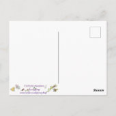 Kunst voor bedreigde dieren en bomen in de aarde r briefkaart (Achterkant)