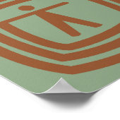 Kunst voor beroepsmatige Pop Poster (Hoek)