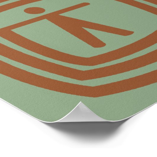 Kunst voor beroepsmatige Pop Poster (Hoek)