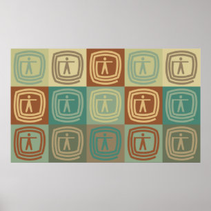 Kunst voor beroepsmatige Pop Poster