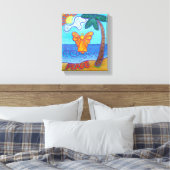 Kunst voor beugel schilderen van gevlekt schilderd canvas afdruk (Insitu (Slaapkamer))