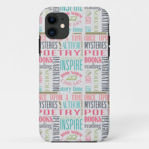 Kunst voor bibliotheeksubstraten Case-Mate iPhone case