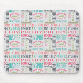 Kunst voor bibliotheeksubstraten muismat