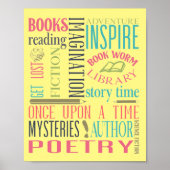 Kunst voor bibliotheeksubstraten poster (Voorkant)