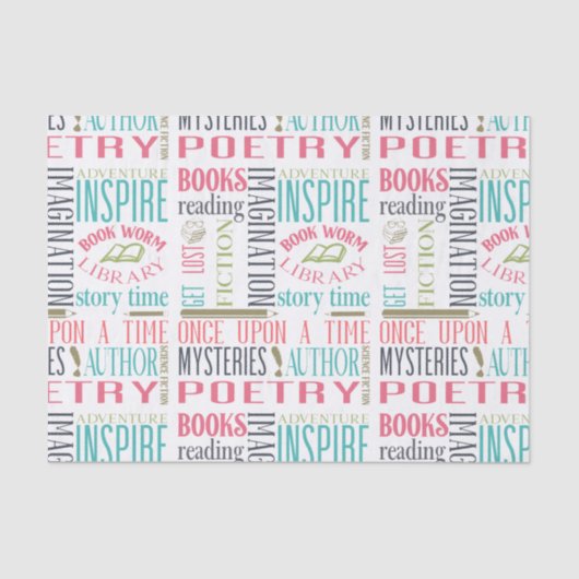 Kunst voor bibliotheeksubstraten tissuepapier (Voorkant)