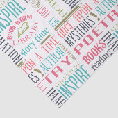 Kunst voor bibliotheeksubstraten tissuepapier (Detail)