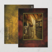 Kunst voor de geheime doos briefkaart (Voorkant / Achterkant)