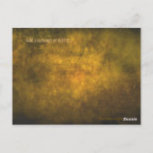 Kunst voor de geheime doos briefkaart (Achterkant)