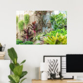 Kunst voor de muur van Boeddha Garden Poster (Thuiskantoor)