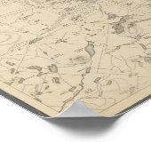 Kunst voor de muur van het meer van Adirondack Poster (Hoek)