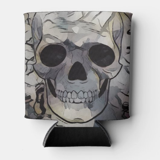 Kunst voor de schedel en de Botten Blikjeskoeler (Voorkant)