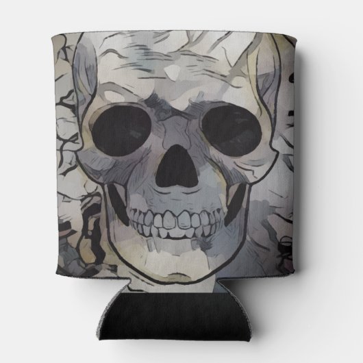 Kunst voor de schedel en de Botten Blikjeskoeler (Achterkant)