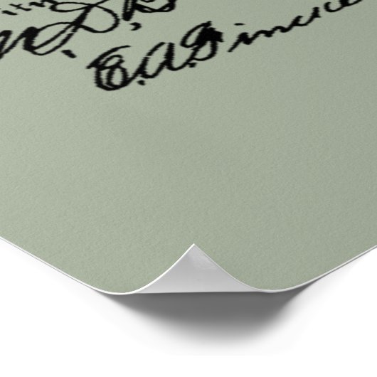 Kunst voor de tekenkunst van het LUCHTVAARTUIG 190 Poster (Hoek)