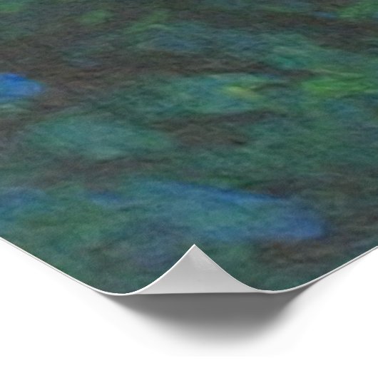 Kunst voor de Trees-landschap Poster (Hoek)