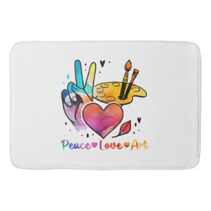 Kunst voor de Vredesliefdeskunst voor kunstenaars  Badmat
