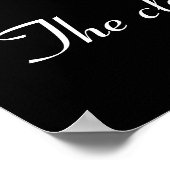 Kunst voor de wand van de badkamer poster (Hoek)