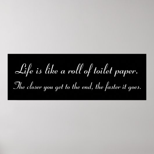 Kunst voor de wand van de badkamer poster (Voorkant)