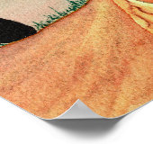 Kunst voor de Waterverf van het leven Poster (Hoek)