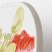 Kunst voor de Waterverf van het springstofpasta Pickleball Paddle (Links Detail)