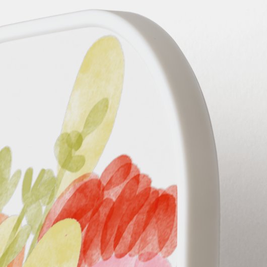 Kunst voor de Waterverf van het springstofpasta Pickleball Paddle (Links Detail)