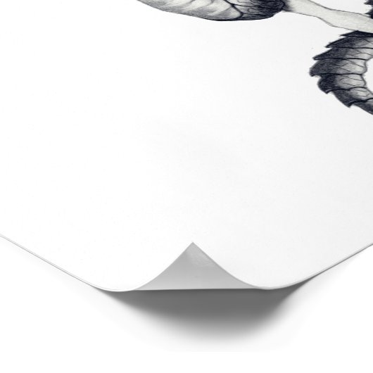 Kunst voor draak en zwaard Poster (Hoek)