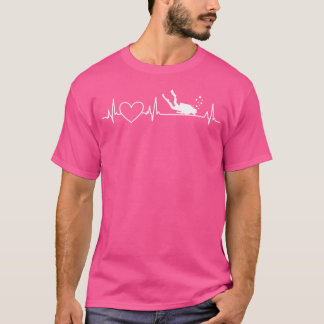 Kunst voor duikers Duiken Duiken Duiken T-shirt