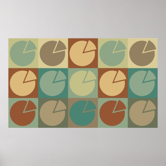 Kunst voor economische Pop Poster (Voorkant)