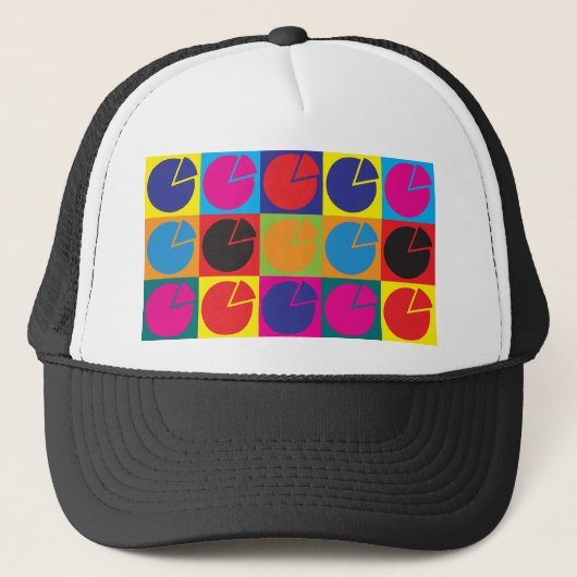 Kunst voor economische Pop Trucker Pet (Voorkant)
