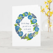 Kunst voor een goede kaart (Gele Bloem)