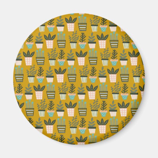 Kunst voor esthetisch Plant Magneet (Voorkant)